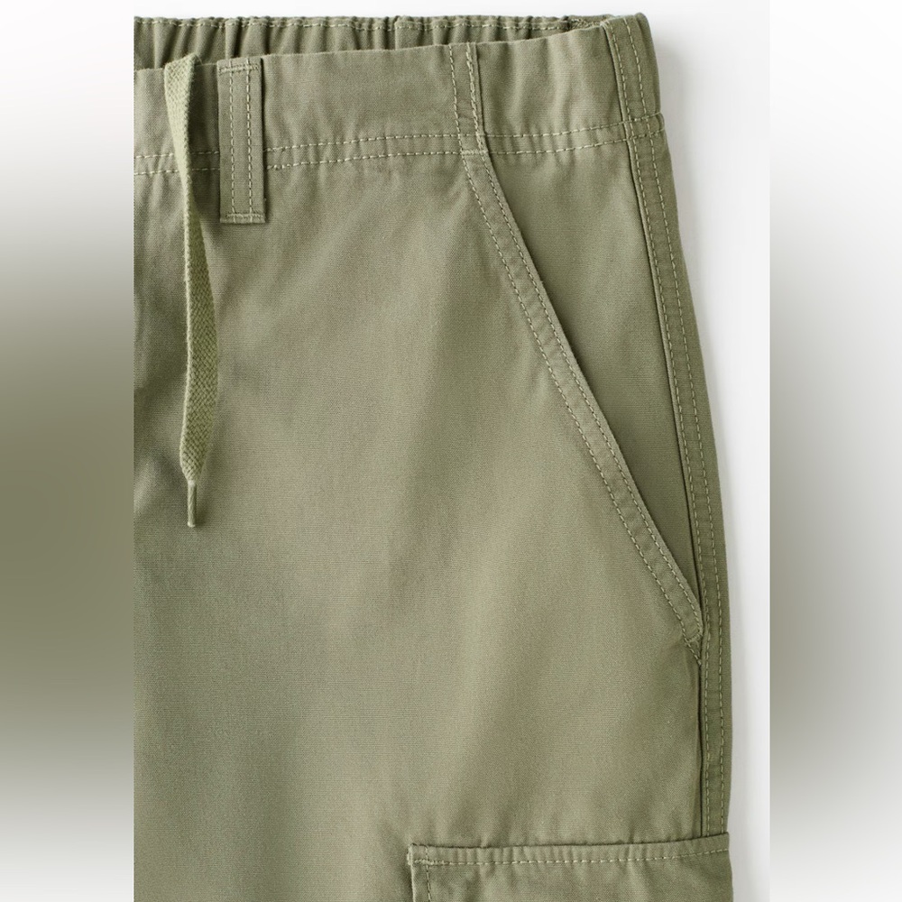 H&M Cotton Cargo pants green M - Picture 2 of 6